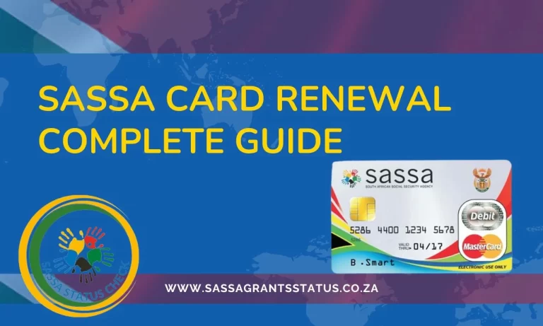 SASSA Card Renewal 