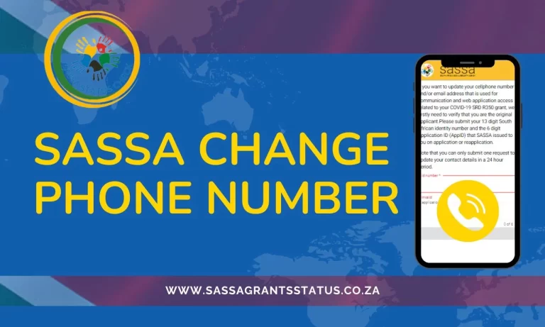SASSA Change Phone Number