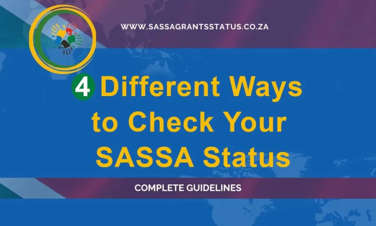4 Different Ways to Check Your SASSA Status