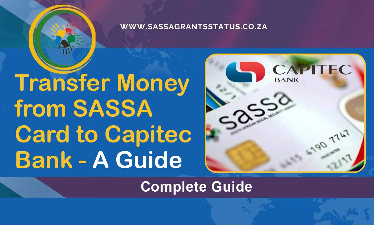 Transfer Money from SASSA Card to Capitec Bank