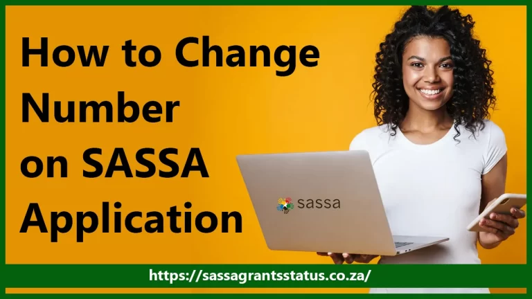 How to Change Number on SASSA Application with Simple Steps